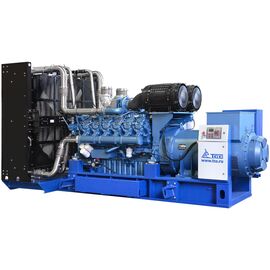 Высоковольтный дизельный генератор ТСС АД-1000С-Т10500-1РМ9 (TBd 1380TS-10500) 1000 кВт, фото 
